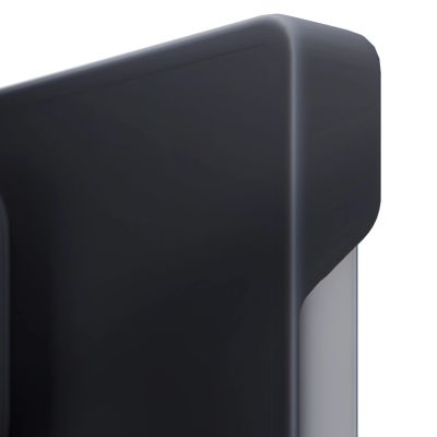 4. 3mk Just20g Matt Case für Samsung Galaxy S25 Ultra - Matt Schwarz