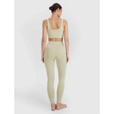 7. Schnelltrocknende Yoga- und Pilates-Leggings für Damen, Größe 4F 4FWSS25TFTIF323-42S