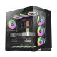 4. GameMax NEX C56 BK Midi-Tower-Computer-Sicherheits- und Halterungssystem Schwarz