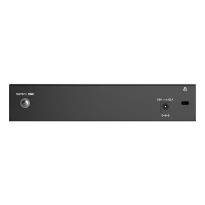 4. D-Link DMS-108P/E Netzwerk-Switch, unmanaged, 2,5-Gbit/s-Ethernet (100/1000/2500), PoE-fähig, Schwarz