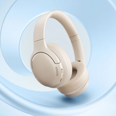 6. Baseus Bass BH1 Lite Kabelloser On-Ear-Kopfhörer mit Bluetooth 6.0 – Weiß