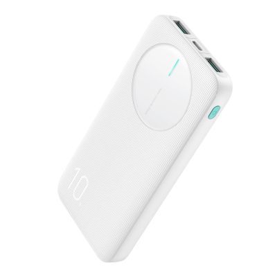 Powerbank Joyroom JR-PBF12 10000mAh 2.4A 2x USB-A 1x USB-C - weiß