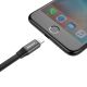 7. Baseus Nimble USB-A / Lightning 2A-Kabel 0,23 m - Schwarz