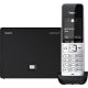 Gigaset BasicLine IP + COMFORT 500HX DECT-Telefon mit Anrufernamen und --ID, Schwarz/Silber
