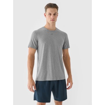 5. Schnelltrocknendes Herren-Trainingsshirt (Standardgröße) 4F 4FWAW24TFTSM1003-25M