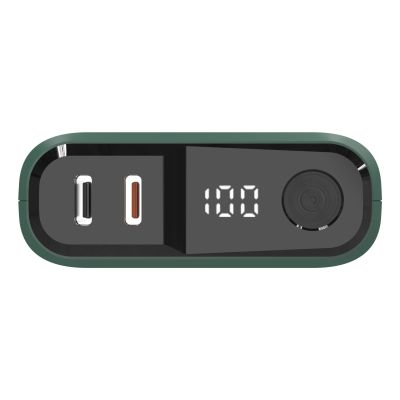2. RealPower PB-10000C PD+ 10000 mAh Dunkelgrün