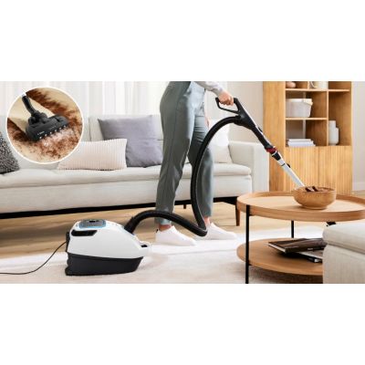 9. Bosch Serie 6 ProSilence BGB6SIL0L Staubsauger mit Beutel