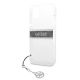 6. Guess GUHCP13SKB4GGR iPhone 13 mini 5.4" Transparente Hardcase 4G Grey Strap Charm