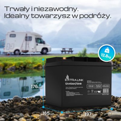 25. EXTRALINK BATTERIE BATTERIEAKKUMAT AGM 12V 45