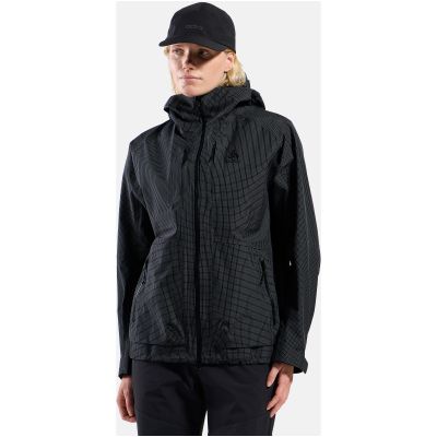 7. Damenjacke Odlo ASCENT 3L WATERPROOF Jacket Hardshell, schwarz