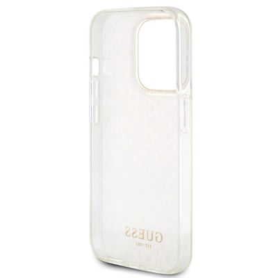 7. Guess GUHCP15LHDECMP iPhone 15 Pro 6,1" rosa/rosa Hardcase IML Faceted Mirror Disco Iridescent