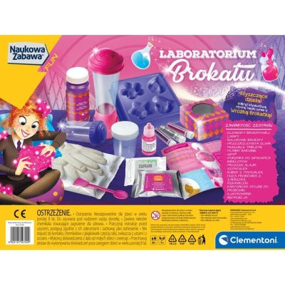 3. Clementoni Set – Glitzerlabor
