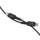 2. Acefast C4-01 Lightning – USB-C PD-Kabel 30 W 3 A 480 Mbit/s 1,8 m – Schwarz