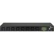 Inter-Tech PDU SA-0816 PDU-Stromverteiler mit 8 Netzwerkdosen, Schwarz