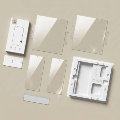 7. Schutzset: 2x Tech-Protect Glass Fit+ Panzerglas + 2x Tech-Protect Hydro Flex+ 4-in-1 Hydrogelfolie für Samsung Galaxy Z Fold 8 Ultra