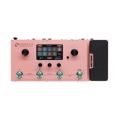 Hotone Ampero Pink Limited Edition - Gitarren-Multieffektpedal