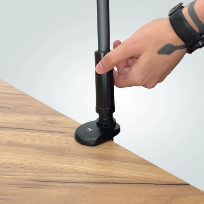 8. Wozinsky Langer flexibler Telefon- und Tablet-Halter Schwarz (WTHBK5)