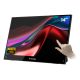 Verbatim Tragbarer 14" FHD Touch-Monitor, leichter tragbarer Monitor, Schwarz, 35,6 cm (14") LCD, 1920 x 1080 Pixel