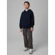 15. Jungen-Sweatshirt mit Kapuze, offen, 4F 4FJWMM00TSWSM1860-31S
