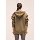 4. CASALL Oversized Zip Hoodie für Damen, Braun