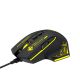 3. Wozinsky WMGK-1181W Kabelgebundene optische Gaming-Maus mit 7200 DPI und Hintergrundbeleuchtung – Schwarz und Gelb