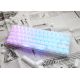 2. Ducky One 3 Aura MINI Gaming-Tastatur Weiß, RGB-LED - MX-Silent-Red