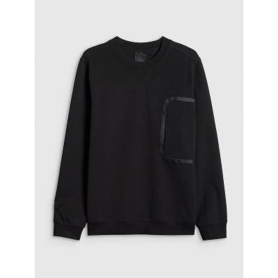 8. Herren-Sweatshirt ohne Kapuze, regulär, 4F x Robert Lewandowski RL9SAW25TSWSM2579-20S