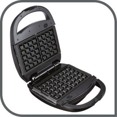 2. Tefal SW342D38 2-Pfannkuchen-Maker, Schwarz, Edelstahl