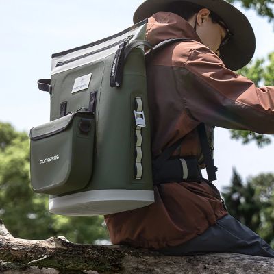 7. Rockbros Thermo-Rucksack mit Isolierung 18l Ergonomisch - Grün