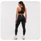 6. Lange schwarze COMBAWTEAR Leggings für Damen | DBX Bushido