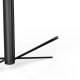7. Wozinsky WST-360YS Selfie-Stick mit Stativfunktion mit 360° AI Auto Face Tracking Gestensteuerung - Schwarz