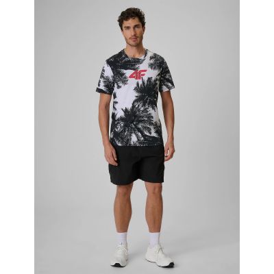 3. Herren-T-Shirt mit Aufdruck, regulär, Größe 4F 4FRSS26TTSHM4302-20A