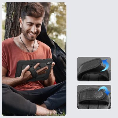 8. Tech-Protect Solid360 Hülle für iPad Air 11" 2024 - Schwarz