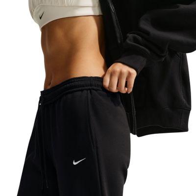6. Nike Studio Fleece Damenhose, mittelschwer, Schwarz, IM8078 001