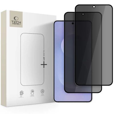 Tech-Protect Glass Spy+ 2er-Pack Sichtschutzglas für Samsung Galaxy S25 Edge