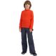 7. Fleece-Sweatshirt für Jungen 4F M058 rot 4FJWAW25UFLEM058 62S