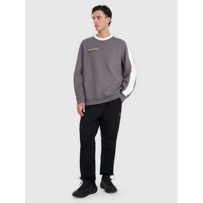 7. Herren-Sweatshirt ohne Reißverschluss, ohne Kapuze, 4F 4FRAW25TSWSM2457-23S