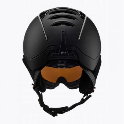 10. CASCO SP-2 Carbonic Vis Helm schwarz M 55-57