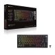 2. Corsair K65 PLUS Gaming-Tastatur, USB + Funk + Bluetooth, QWERTZ-Tastatur, US-Englisch, Schwarz