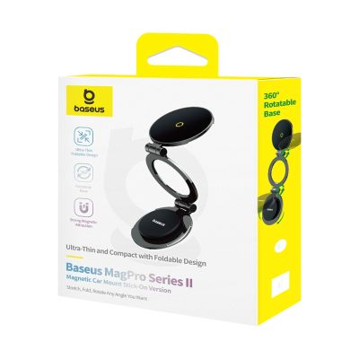 6. Baseus BS-CW06 MagPro II Handyhalterung mit MagSafe für Armaturenbrett - Schwarz