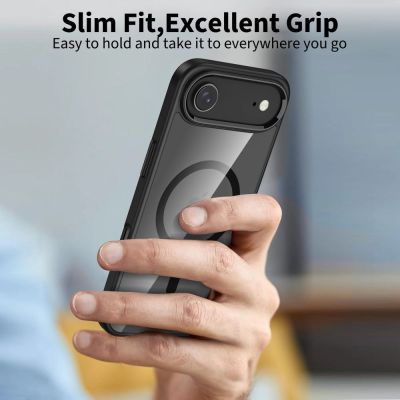 5. Tech-Protect MagFlex MagSafe Case für iPhone 17 Air – Klares Schwarz