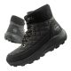 Lee Cooper Damen Winter-Wandersportschuhe, isoliert, schwarz, Öko-Leder
