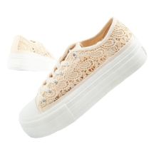 Lee Cooper Damen-Sneaker mit durchbrochener Spitze und Plateau