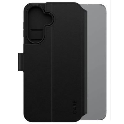 5. CARE by PanzerGlass Feature Wallet Kickstand Case für Samsung Galaxy A57 - Schwarz