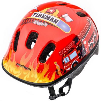3. Meteor KS06 Firetracker Fahrradhelm Größe S 48-52 cm Jr 24837