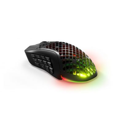 2. Steelseries Aerox 9 Gaming-Maus, beidhändig, RF Wireless + Bluetooth, optisch, 18000 DPI