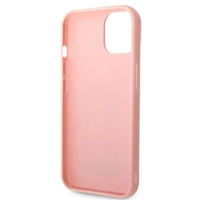 7. Karl Lagerfeld 3D-Monogramm-Hülle für iPhone 14 Plus – Rosa
