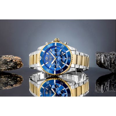 5. Giewont Herrenuhr Chronograph Saphir Multicolor GW3970-B5