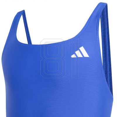 3. adidas V-Rücken-Badeanzug ESS Jr JM8222