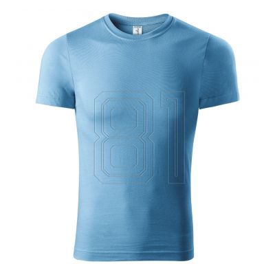 5. Malfini Paint T-Shirt M MLI-P7314 azurblau